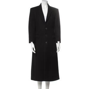 Wardrobe.NYC Virgin Wool Single-Breasted Coat Black - S